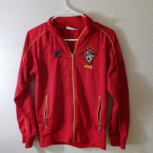 Spain soccer jacket